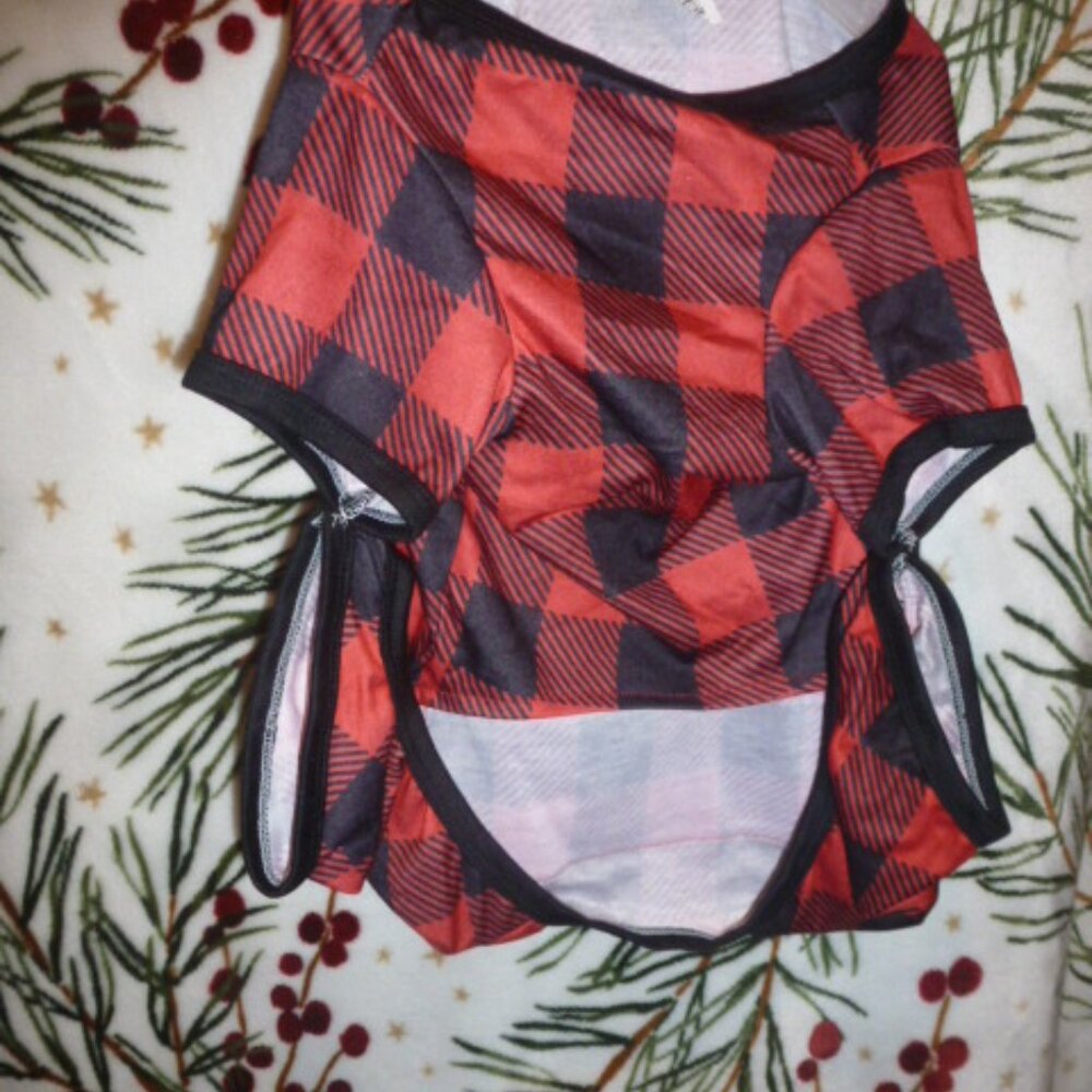 Vibrant Life Holiday Pet Pajamas dog 20-50 lb - Picture 3 of 7